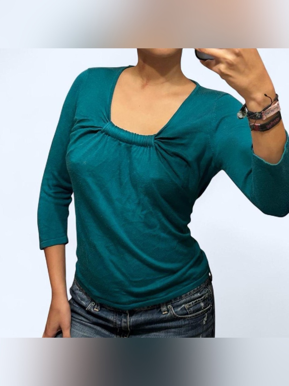 Y2K Fairy Blue Sweater Top by R.Q.T.!